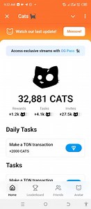 YADDA ZAKA TARA CATS DA YAWA. Ka shiga cikin CATS bot dashboard dinka, zaka ga wani guri da aka rubuta Avatar dagacan gefe sai ka shiga. Bayan ka shiga zaka wajen da aka rubuta Upgrade your cats sai ka danna shi, zakaga yana juyawa na 'dan wani lokaci daganan zakaga ya rubuta maka UPGRADE, sai ka danna ka shiga kayi scrolling zuwa kasa akwai wajen da suka ce kasa hoton magen dake kan wayarka daganan sai ka Nemo hoton mage kayi musu uploading shikenan ka gama. Anayin haka duk bayan 24hours Kuma k