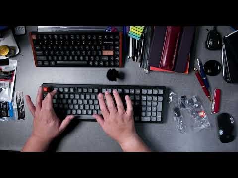 Keychron K10 Max Unboxing and Sound Test (Red Linear Switches)