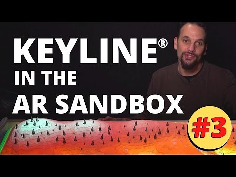 Keyline® in the AR Sandbox #3: Design for Water