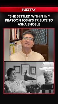 “Like The Wind…”: Prasoon Joshi Recites Poem For Asha Bhosle