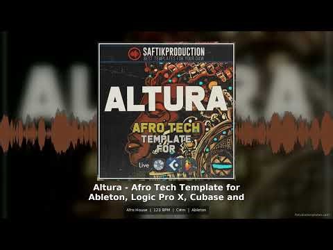 Afro House Template C#m 123 BPM | Altura Ableton Project File