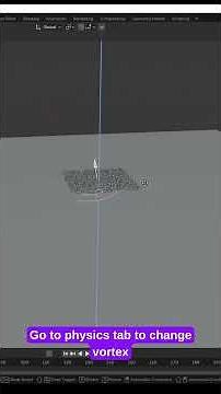 Blender tutorial - How to create a tornado