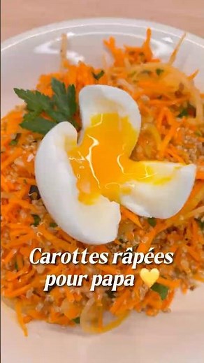 The secret to never finding grated carrots boring again. 🥕