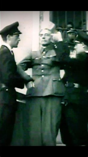Karl Hermann Frank Before His Execution in Prague #ww2 #execution