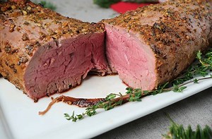10K views · 106 reactions | This recipe makes the best beef tenderloin and is super flavorful and tender. Fresh herbs and butter take it over the top! Make this roast the show stopper at your Christmas dinner! Get recipe here: https://www.campchef.com/recipes/christmas-butter-beef-tenderloin/ Get pin here: https://www.pinterest.com/pin/150941024996973045/ | Camp Chef | Facebook