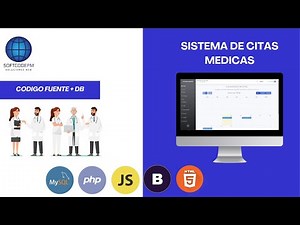 45. Sistema de citas medicas 1.0 - PHP y MYSQL + CODIGO FUENTE
