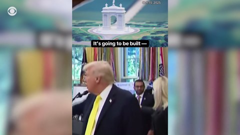 Trump says proposed arch to commemorate country's anniversary is for "me"