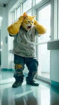 Revenge of a chicken in the end you will notice #aivideo #ai #cataivideos #cartoonvideo #cartoon