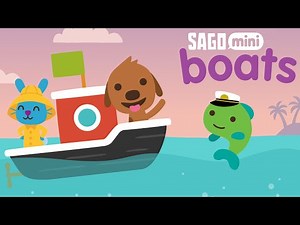 Sago mini Boats : Gameplay (iOS, Android)