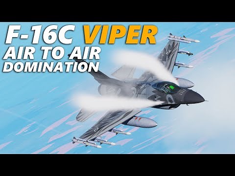 F-16C Viper Air to Air Domination PvP Growling Sidewinder Server | Digital Combat Simulator | DCS |