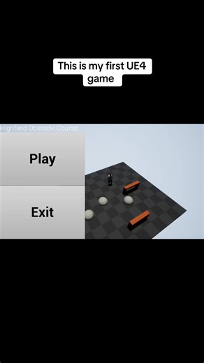 It’s called Highfield Obstacle Course #unrealengine #ue4 #foryou #foryoupage #fyp #zxybca #viral #fypシ