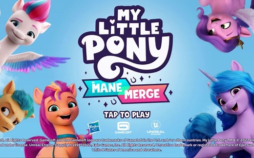 [MLP:G5]G5小马官游：Mane Merge游戏试玩流程