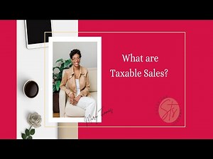 Texas Sales Tax Return: What Are Taxable Sales?