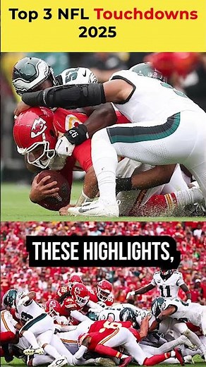 Top 3 NFL Touchdowns of 2025 🔥 | Insane Football Highlights