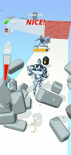 Level 393 #musclerush #games #gaming #iosgames #androidgames #muscle #man #steel #rush #gameplay