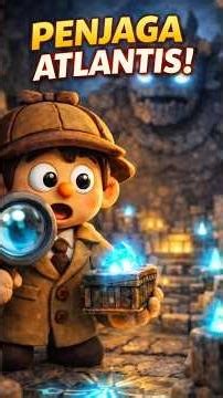 Penjaga Atlantis Muncul! Detektif Clay Kaget 😱 | Clay Mystery Lab 354