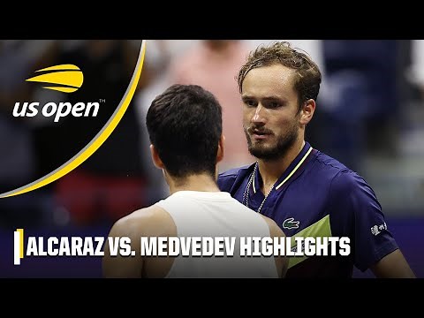 Carlos Alcaraz vs. Daniil Medvedev Full Match Highlights | 2023 US Open Semifinals