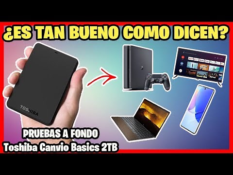 Using External Hard Drive for PC and PS4 | TOSHIBA Canvio Basics 2TB