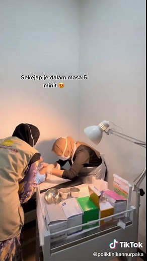 Sunat Baby Girl di Poliklinik An-Nur