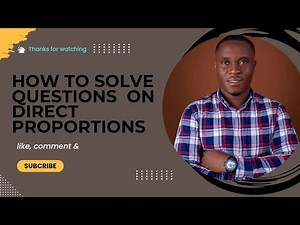 Direct Proportion (Proportion Part1)