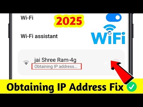 WiFi Stuck on obtaining IP address problem in Android | How to Fix WIFI Not Connecting on Android