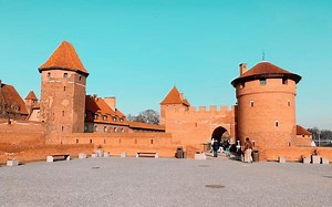 Malbork Castle from Gdansk - the largest castle in the world!