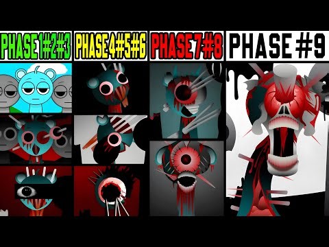 Incredibox Sprunki! Phase 1 VS Phase 2 VS Phase 3 VS Phase 4 VS Phase 5 VS Phase 6 VS Phase 7-8-9