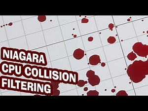 Niagara CPU Collision Setup - Unreal Engine 4