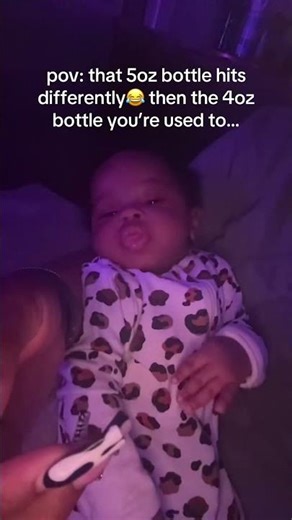 Baby Knocked Out… But Still Watching 😭👀 | Ooouu 😂🍼