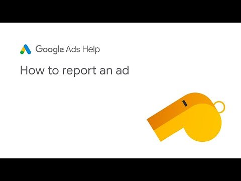 Google Ads Help: How to report an ad