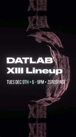 Digital Arts & Technology Lab NYC on Instagram: "See you Tuesday 👀 ?? Come join us for our 13th DATLAB Event! We are very excited to be at ZeroSpace in Gowanus! Event registration and livestream link in the bio of @datlabnyc What to Expect: 6-7 PM: Welcome / Social hour 7-8 PM: Community presentations/talks Wei-Fang Chang (@w._.mp4): Video Design for a 301-Screen Torin Blankensmith & Lyell Hintz (@datlabnyc ): DATLAB Classified -new TouchDesigner Toolkit Karyn Nakamura (@frog_spit_simulation ):