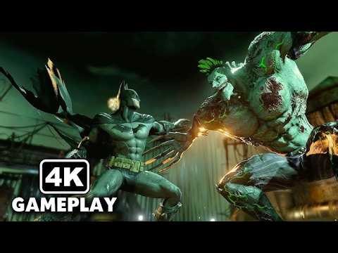 Batman vs Monster Boss 💀 | Craziest Fight Ever😨 | Arkham Asylum Gameplay