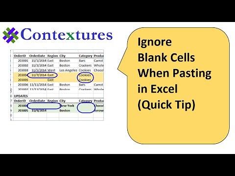 Ignore Blank Cells When Pasting in Excel: Quick Tip