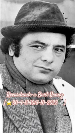 El 30-4-1940 nacía el actor Burt Young, el adorable "Paulie en Rocky" (⭐️30-4-1940/8-10-2023🕊)