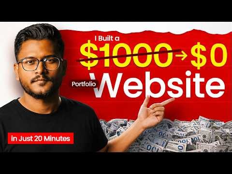 I Built a $10,000 Website for FREE in 20 Minutes Using AI