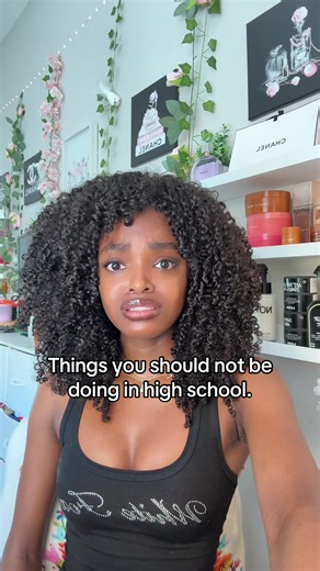 Things you should not be doing in high school. #chelseamadison #highschool