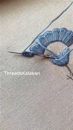 Hand Embroidery designs Flower Embroidery Tutorials #shorts #embroidery #flowerembroidery