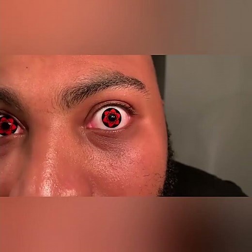 2pcs/Pair Cosplay Anime Eyes Lenses Sharingan Contact Lenses for Eyes Uchiha Sasuke Hatake