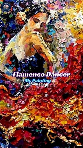 Flamenco Dancer 💃My Painting 🎨
