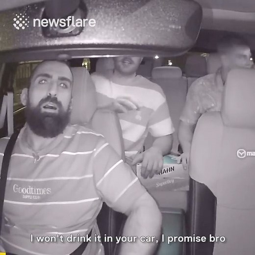 Australian Uber driver kept his cool as he refused to drive these horrendous passengers | Newsflare