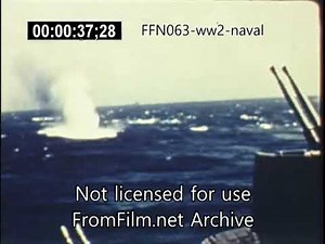 US Naval footage - World War 2 - kamikaze attacks