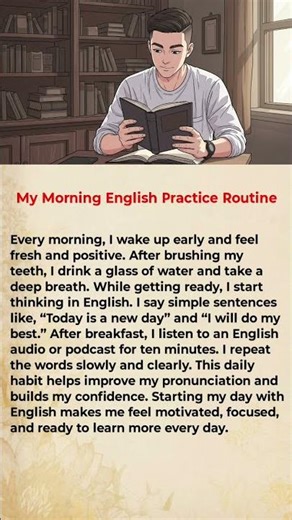 My Daily English Learning Routine || simple & Effective Practice