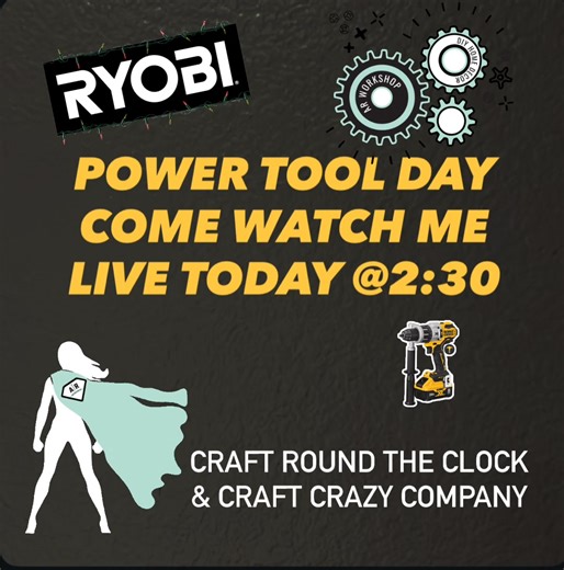 Today on Craft Crazy Company & Craft Round the Clock 🧰 | Craft Crazy Company