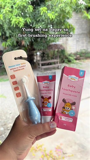Moose Gear Baby Oral Care Bundle for First-Time Brushers