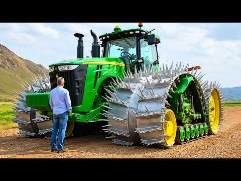 100 Modern Agriculture Machines Operating at Peak Efficiency