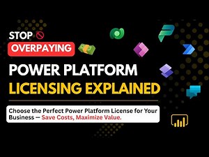 Stop Overpaying, Power Platform Licenses Explained | Power Apps, Power Automate, Power Pages & More