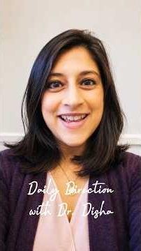 Daily Direction With Dr. Disha -Day 8 #shorts