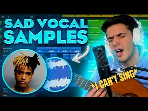 I MADE A CRAZY VOCAL SAMPLE FOR THIS SAD BEAT! MAKING SAD BEATS WITH HOOKS!