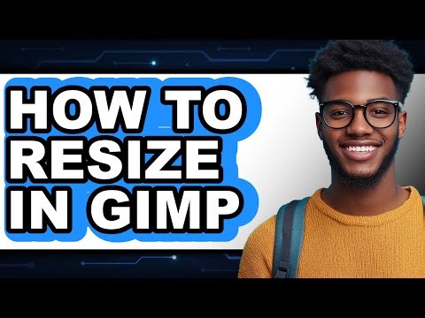 How to Resize in Gimp (updated)