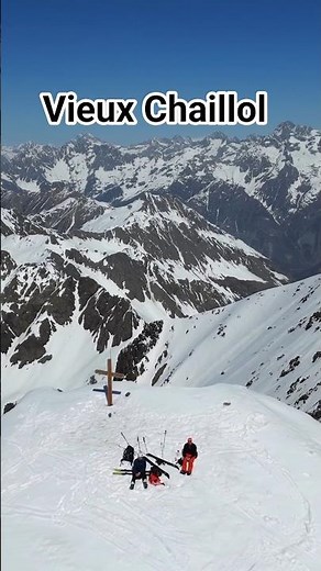 Descente incroyable au Vieux Chaillol 🏔️❄️
